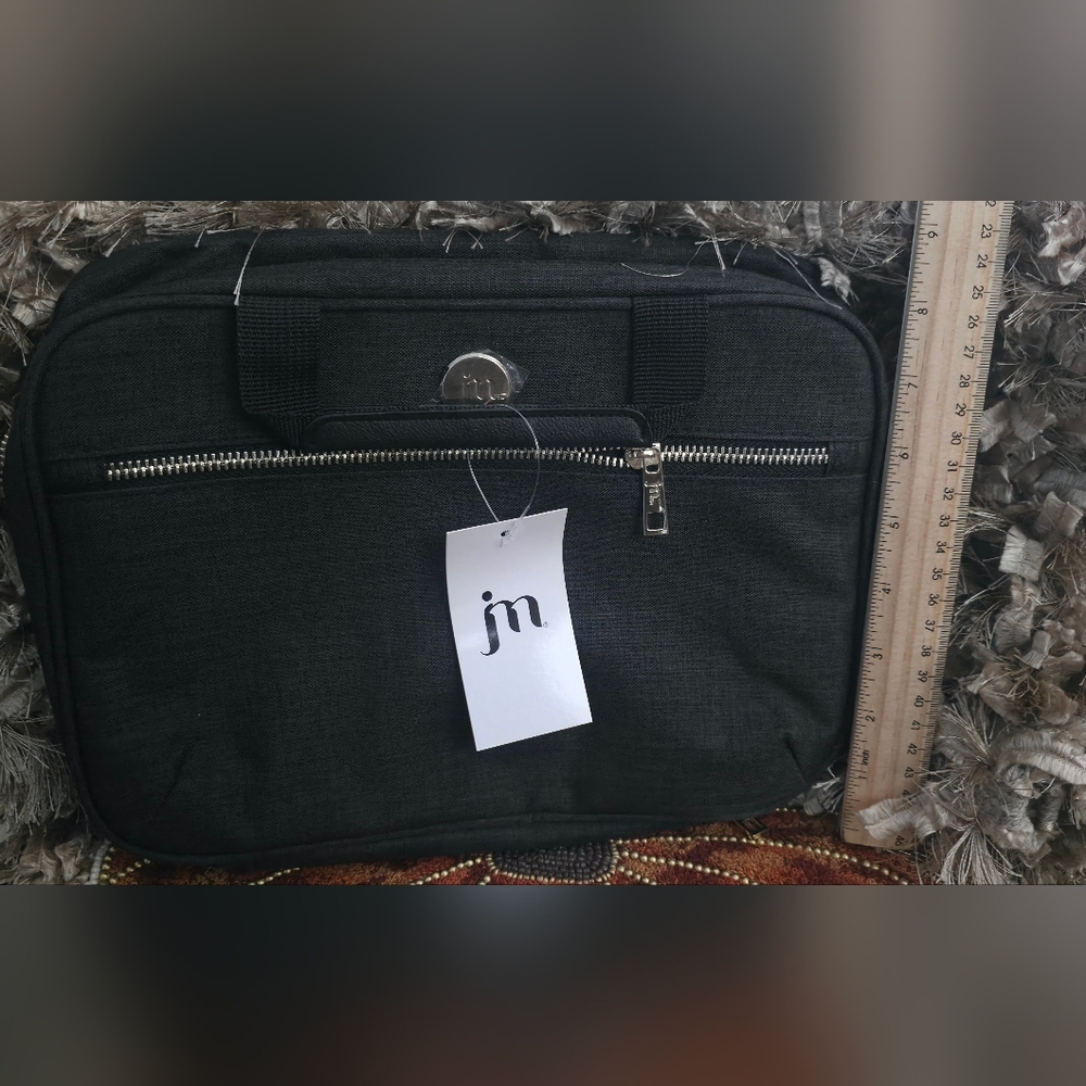 JM Cosmetic Case- Dark Grey